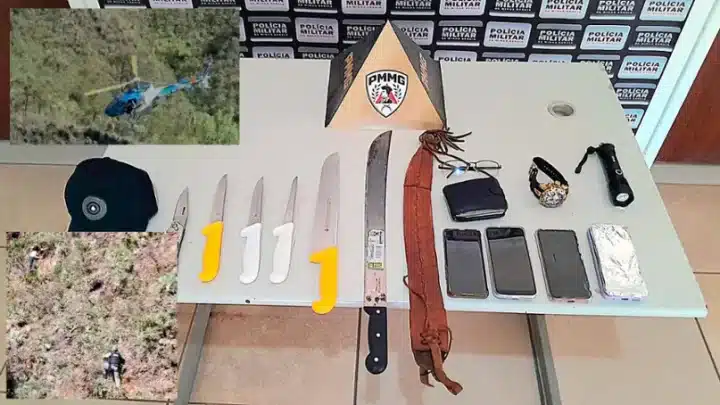 Mulher foi encontrada em penhasco na Serra do Rola Moça e ex-companheiro foi preso em Várzea da Palma.