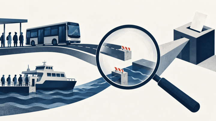 Transporte e voto sob a lupa