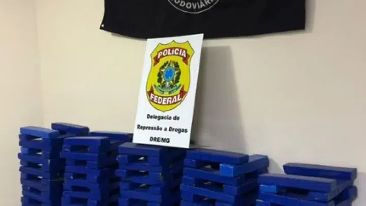 BR-262: PF e PMRv-MG apreendem 208 kg de maconha e prendem dois em flagrante