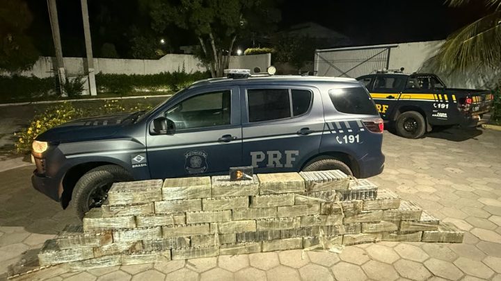 PRF apreende quase meia tonelada de cocaína e “arrebites” na BR-222, em Chapadinha